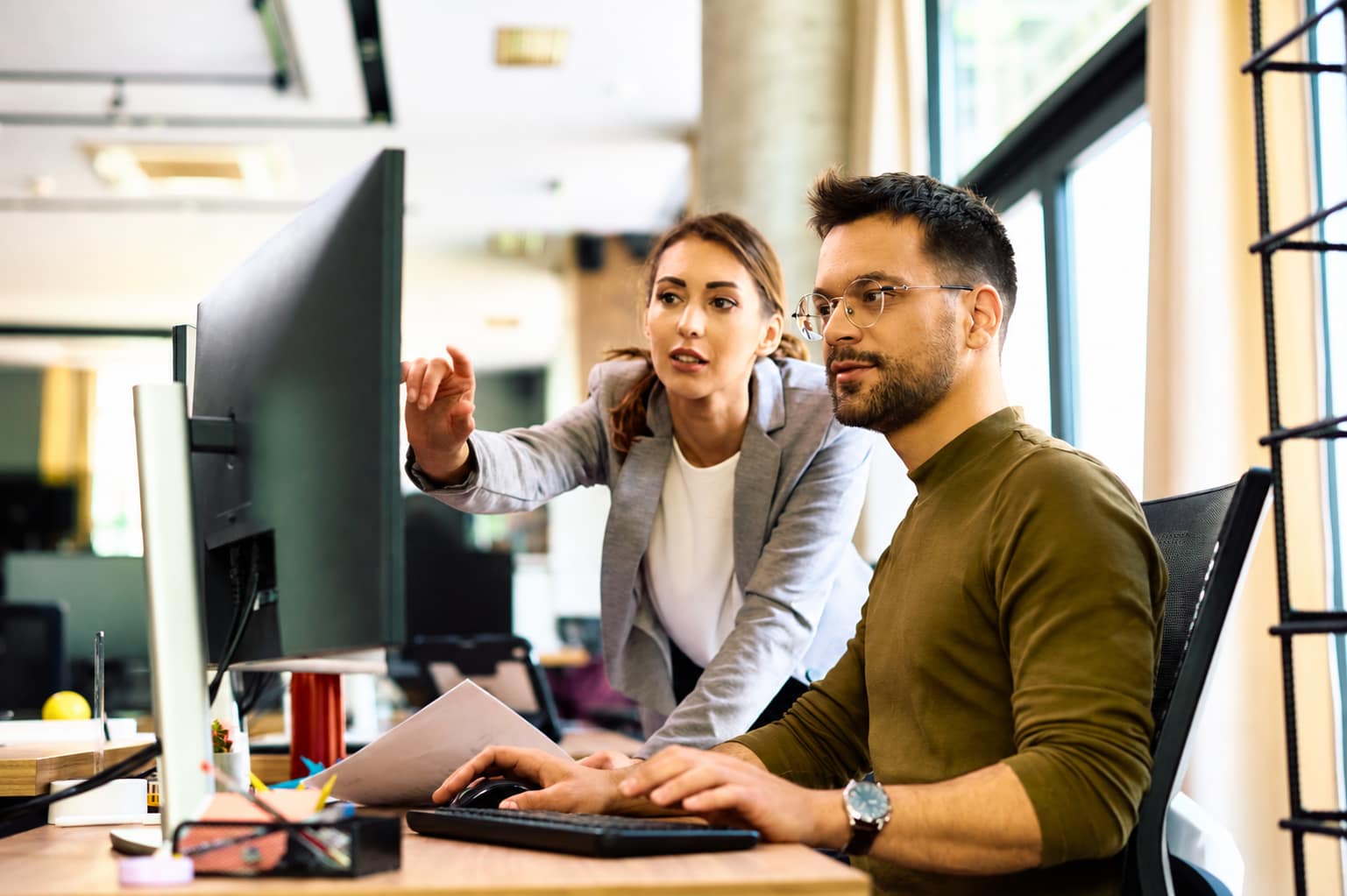 Dexsof team collaborating